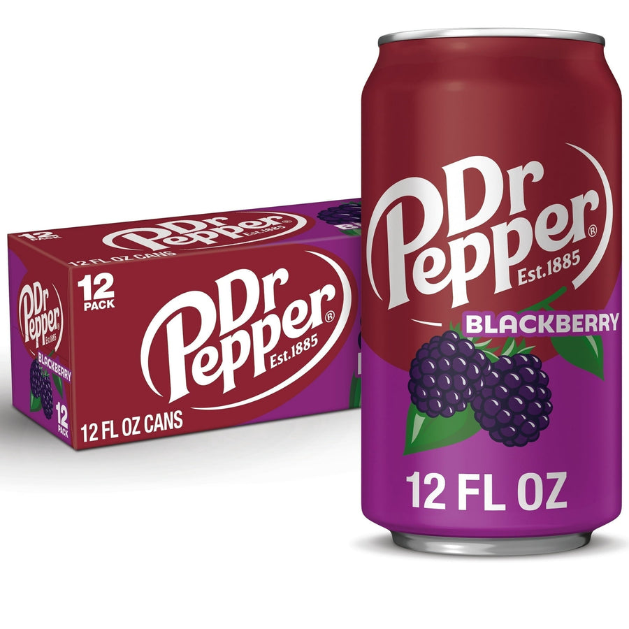 Dr Pepper Blackberry Soda - Classic Pack