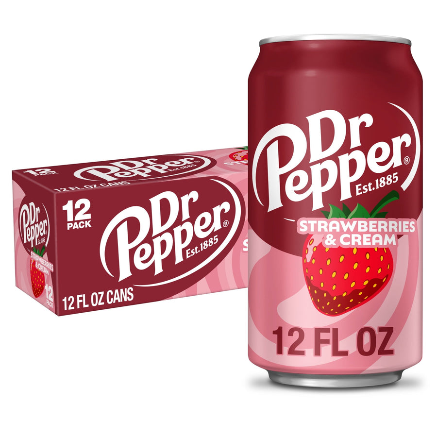 Dr Pepper Strawberries & Cream Soda - Soft Fit