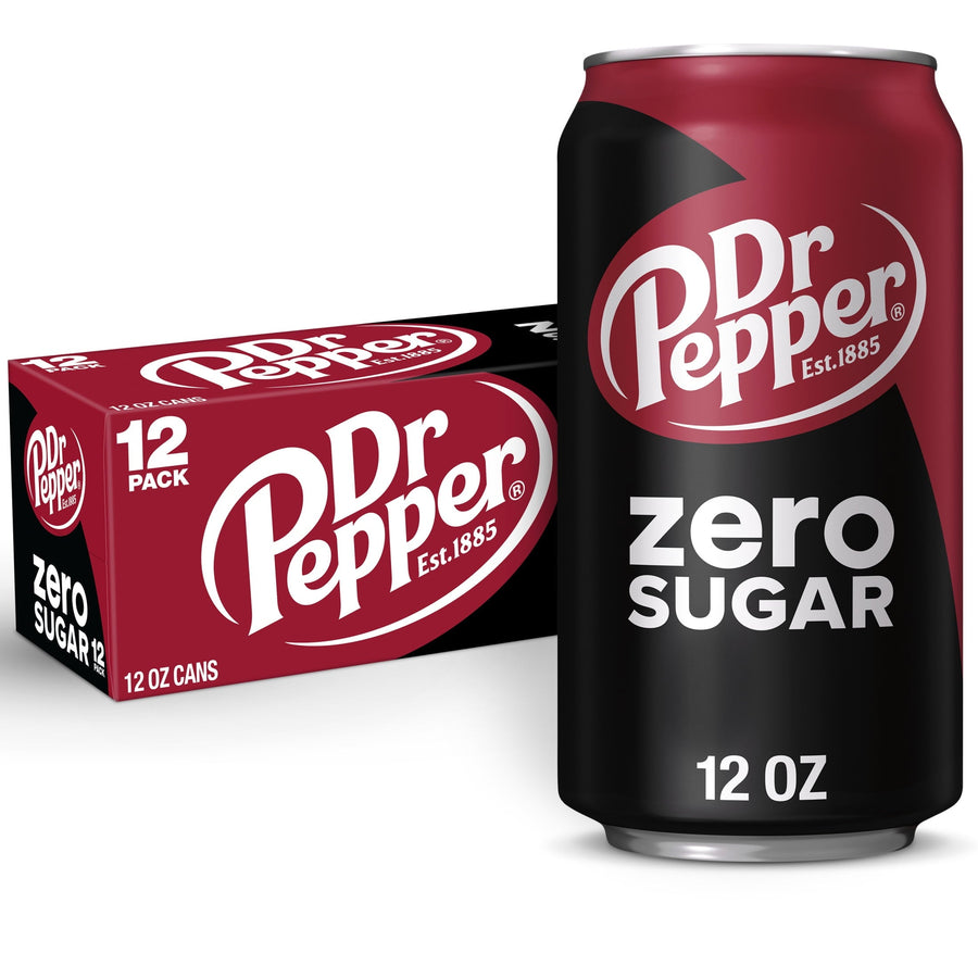 Dr Pepper Zero Sugar Soda - Lite Fit